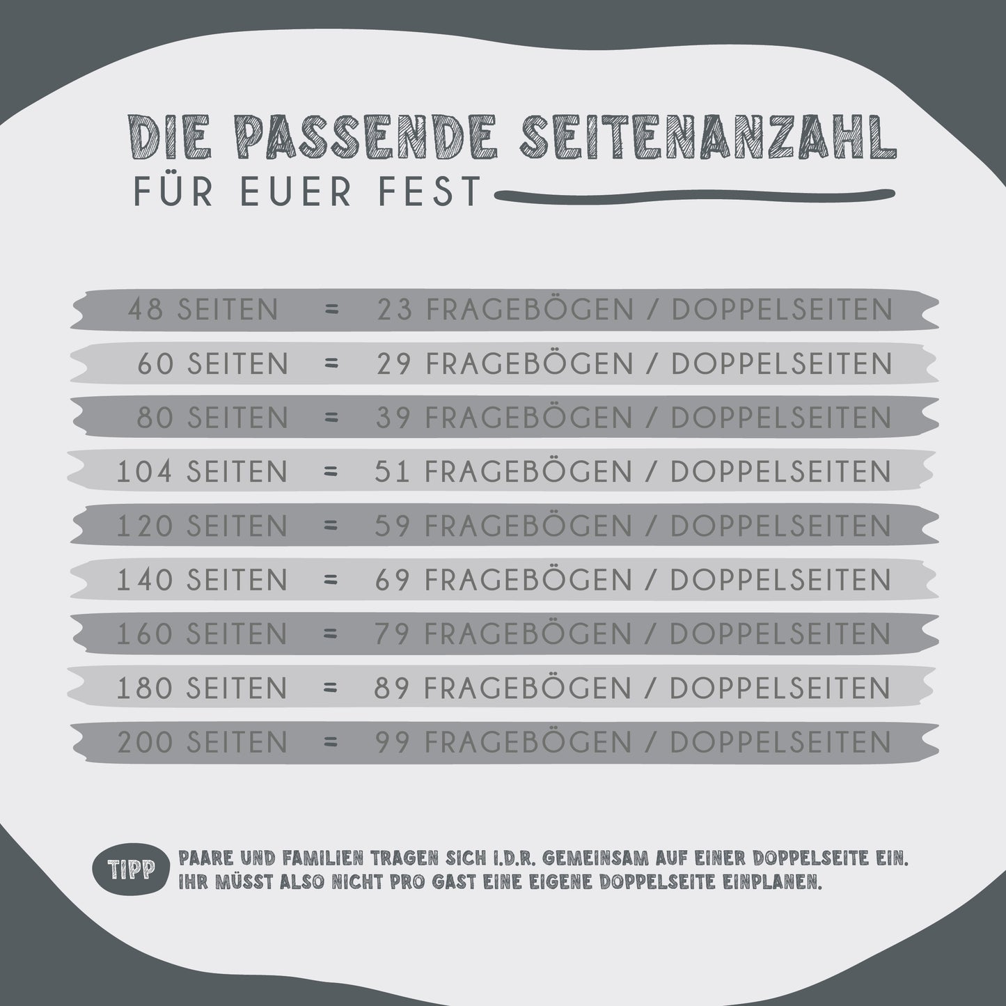 Personalisiertes Gästebuch Hochzeit – Forest Wood