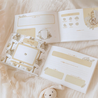 Babyalbum „Klein, wild & wunderbar“ – Fuchs | Erstes Jahr