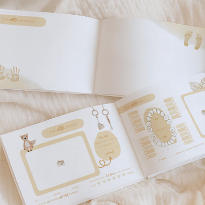 Babyalbum „Klein, wild & wunderbar“ – Fuchs | Erstes Jahr