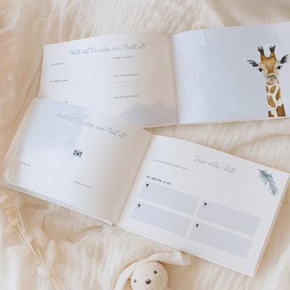 Babyalbum „Klein, wild & wunderbar“ – Löwe | Erstes Jahr