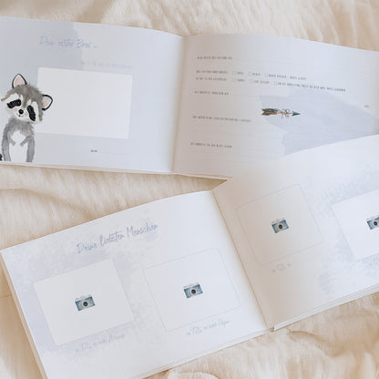 Babyalbum „Klein, wild & wunderbar“ – Löwe | Erstes Jahr
