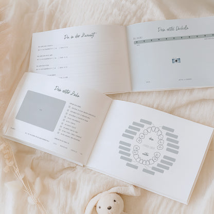 Babyalbum „Klein, wild & wunderbar“ – Löwe | Erstes Jahr