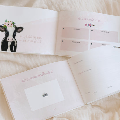 Babyalbum „Klein, wild & wunderbar“ – Reh | Erstes Jahr