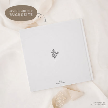 Personalisiertes Gästebuch Hochzeit – Lineart Hände
