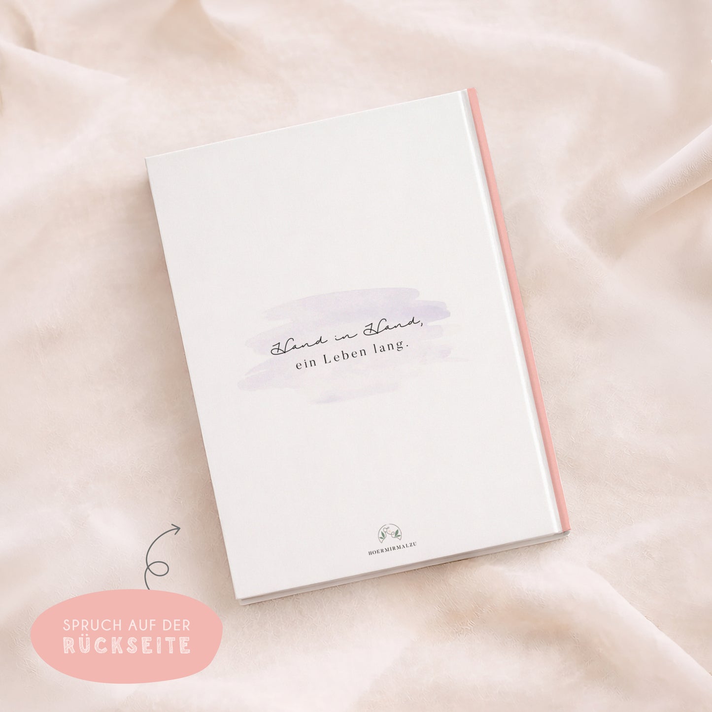 Stammbuch „Bunte Wildblumen“ – personalisiert zur Hochzeit