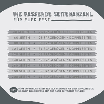 Personalisiertes Gästebuch Hochzeit – Forest Wood