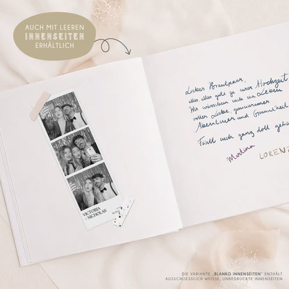 Personalisiertes Gästebuch Hochzeit – Butter Yellow Eukalyptus